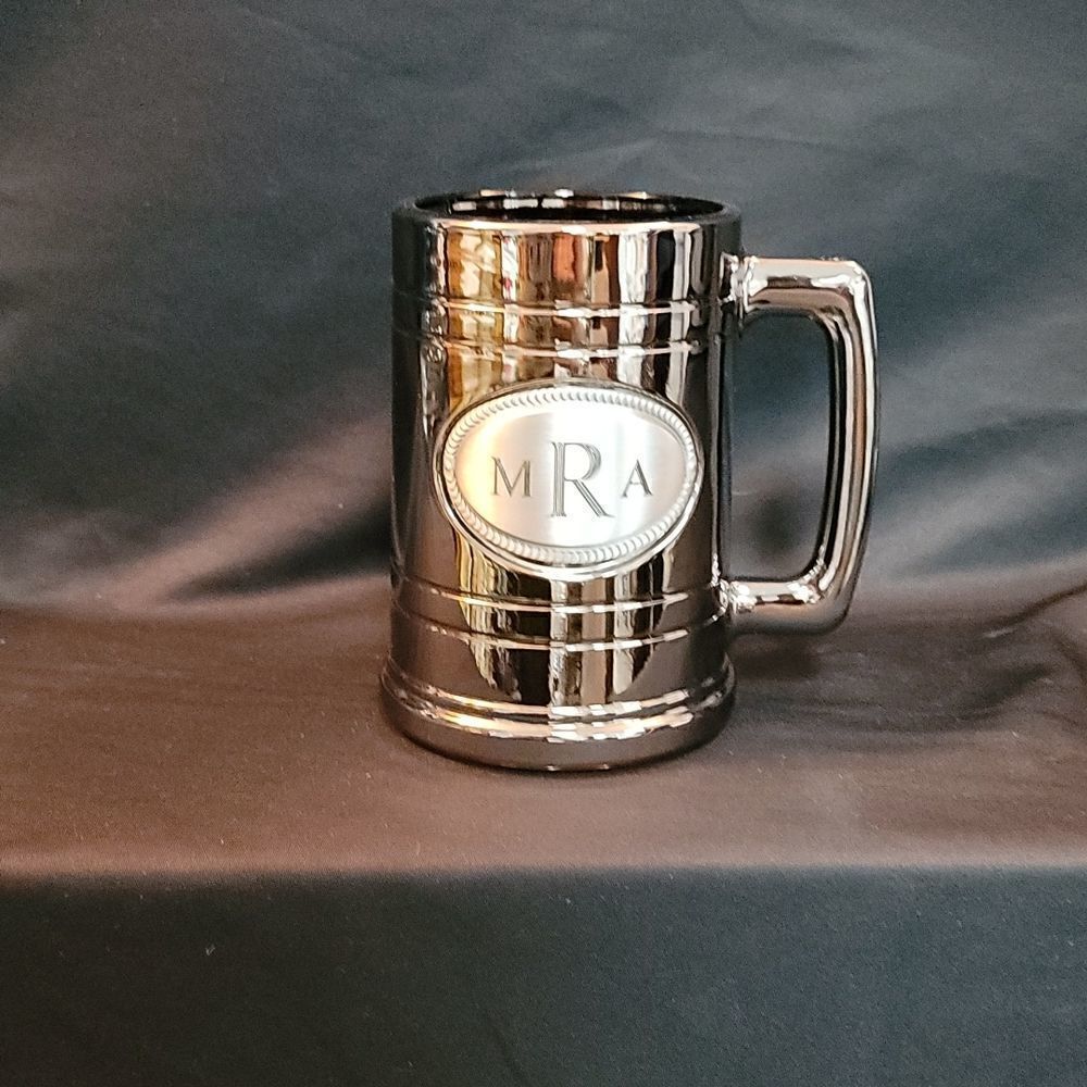 Monogramed Gunmetal Mug!  